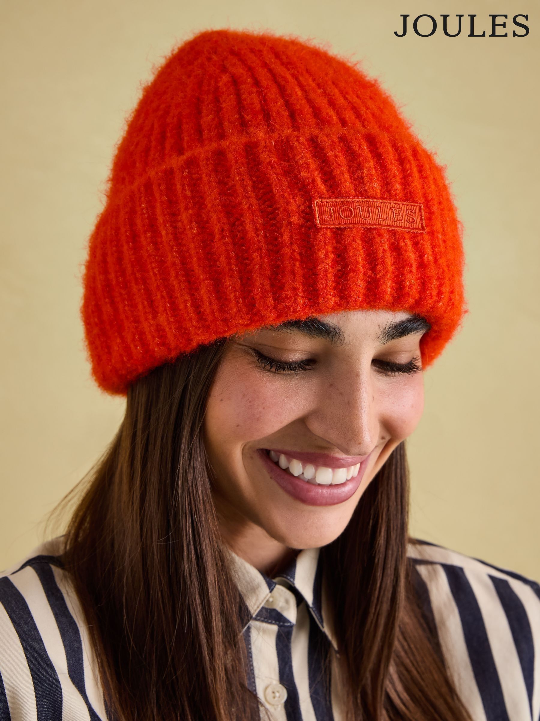 Orange beanie hat store