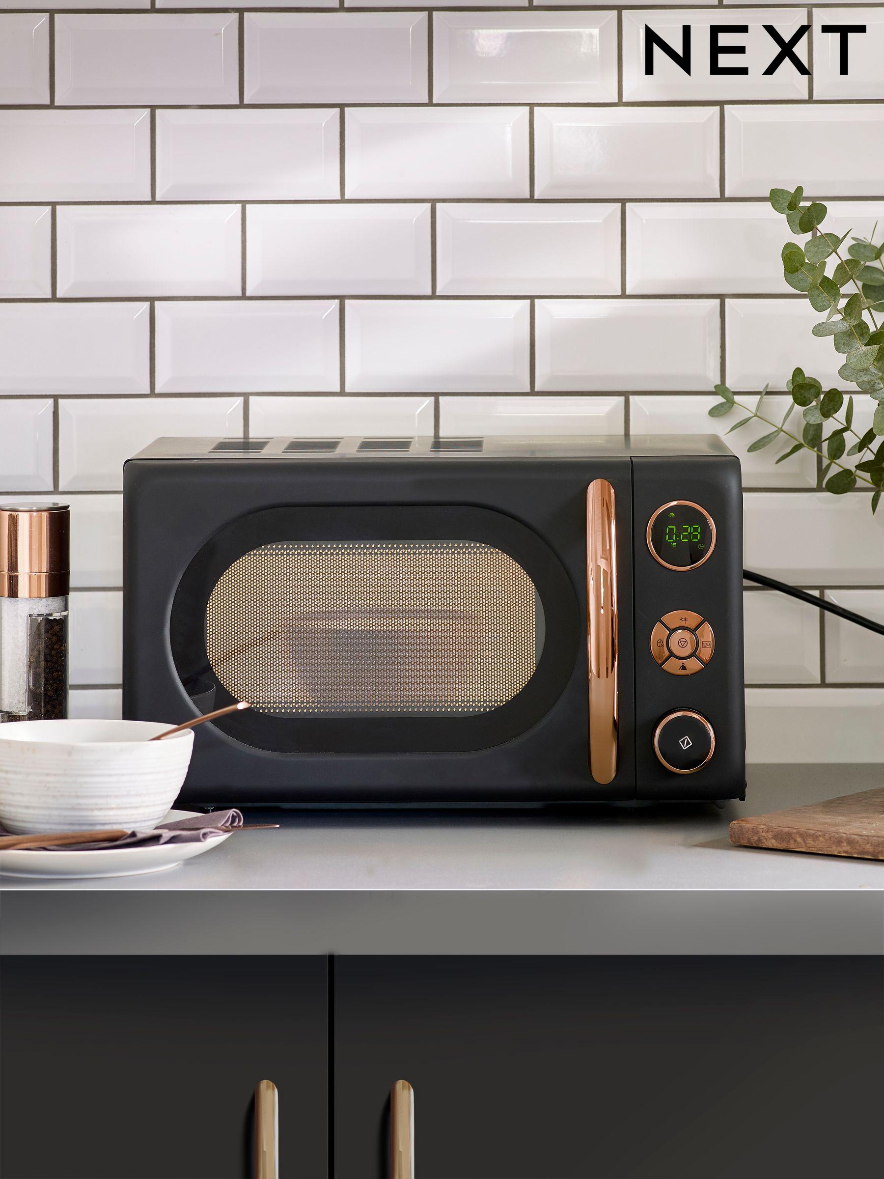 Grey copper microwave 2025