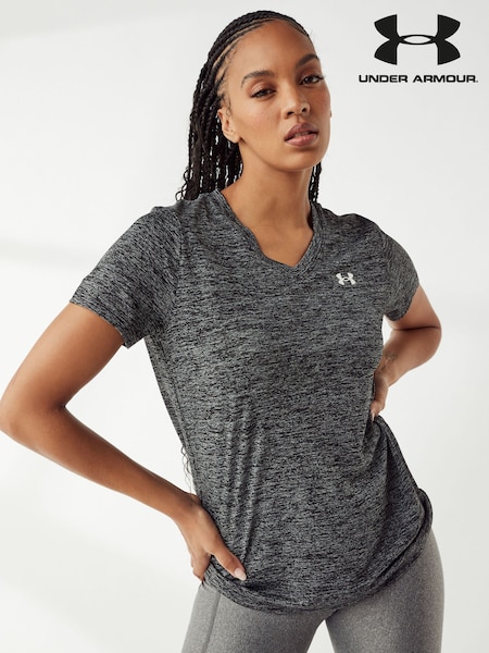 Under Armour Black Tech V-Neck T-Shirt (303595) | £27