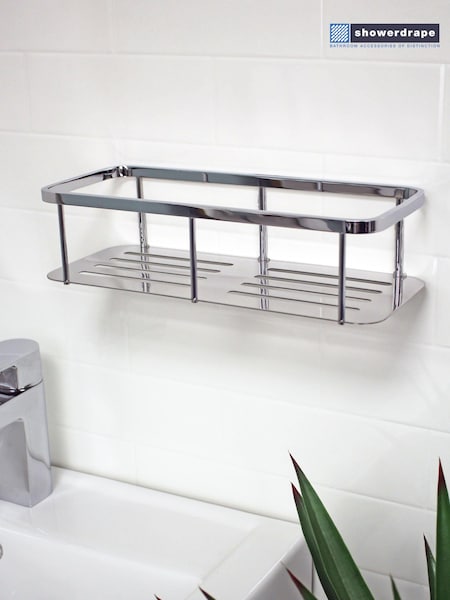Showerdrape Contemp Rust Proof Bottle Shower Basket (304884) | £39.50