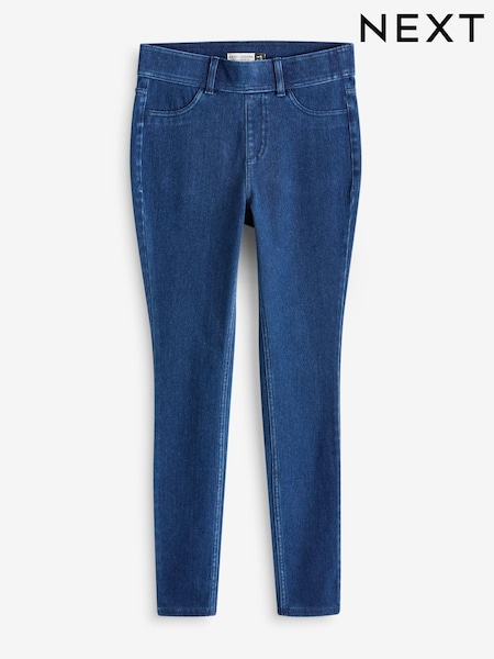 Dark Blue Jersey Denim Leggings (305293) | £22