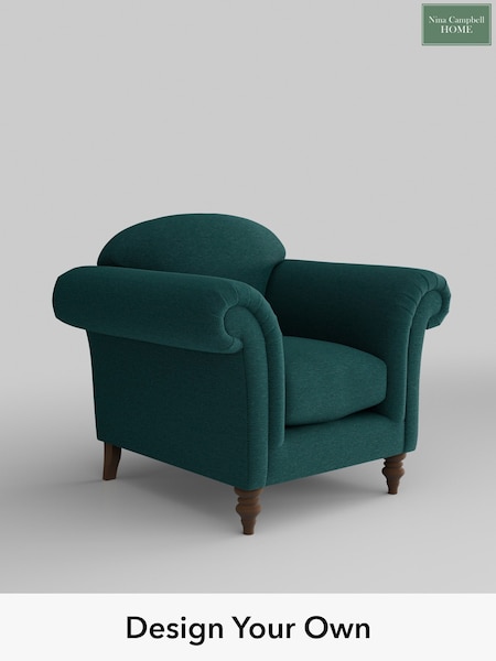 Whistler/Peacock Teal Lamont By Nina Campbell (306087) | £975