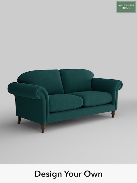 Whistler/Peacock Teal Lamont By Nina Campbell (306087) | £1,575