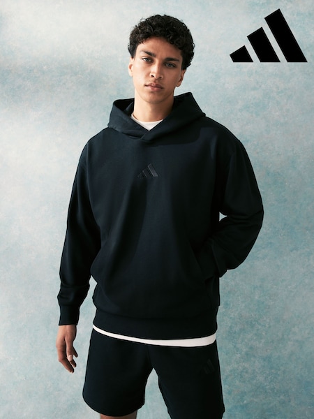 adidas Black adidas ALL SZN Fleece Hoodie (307952) | £45