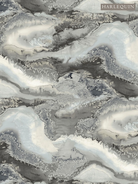 Harlequin Grey Reflected 13.35M Wallpaper (308212) | £354