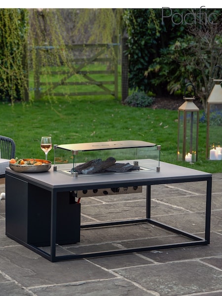 Pacific Black Garden Cosiloft 120 Fire Pit Table (311136) | £1,200