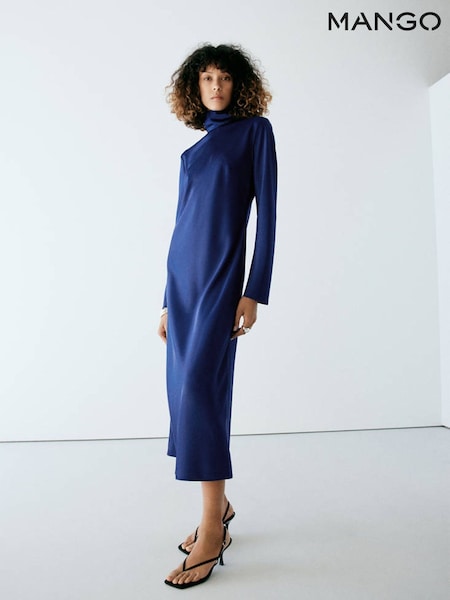 mango suit blue dress Buy Women's Dresses Online Size:6X and elastane BIS-06-06-26 Marcella Women's Minna Sleeveless