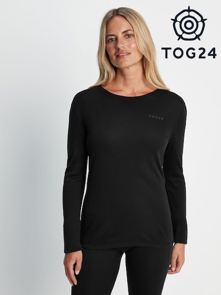 Tog 24 Black Meru Crew Neck Baselayer (312356) | £60