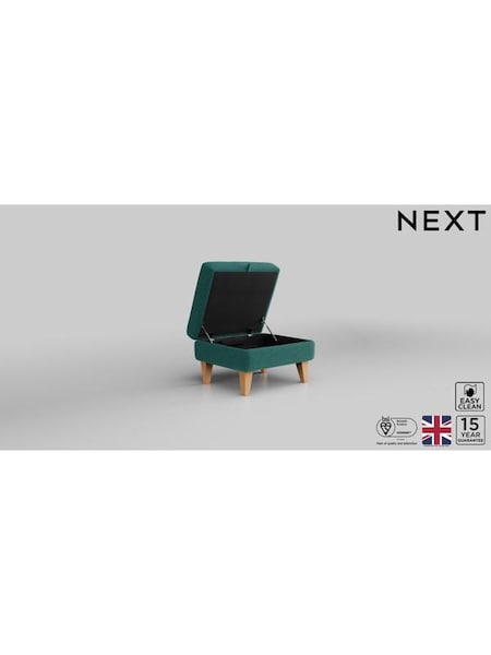 Fine Chenille Easy Clean/Dark Juniper Green Mallory (312583) | £475