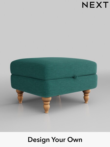 Fine Chenille Easy Clean/Dark Juniper Green Mallory (312583) | £475