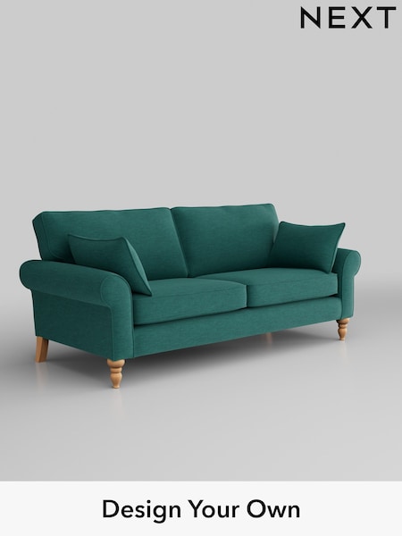 Fine Chenille Easy Clean/Dark Juniper Green Mallory (312583) | £999
