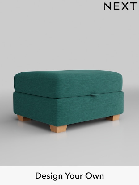 Fine Chenille Easy Clean/Dark Juniper Green Heath Highback (312674) | £475