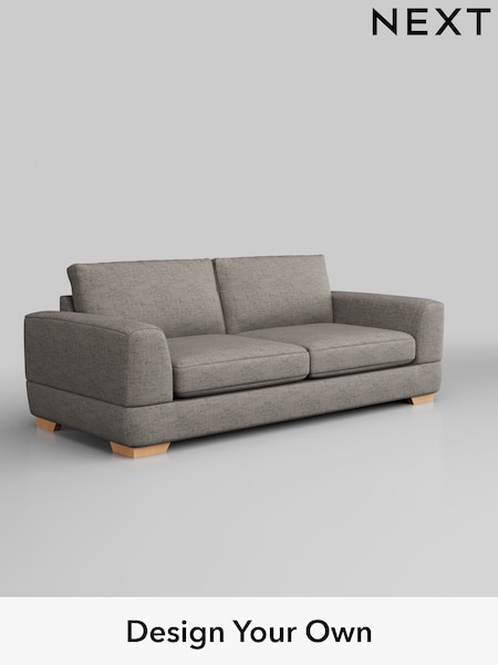 Boucle Weave Easy Clean/Light Dove Grey Clayton (312776) | £1,225