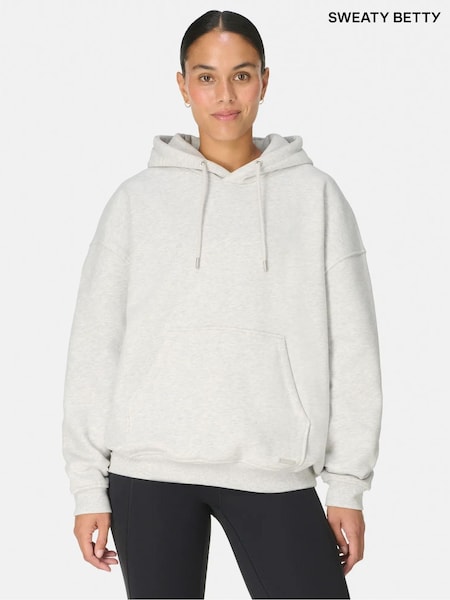 Grey - Sweaty Betty Premium Brushed Classic Hoodie