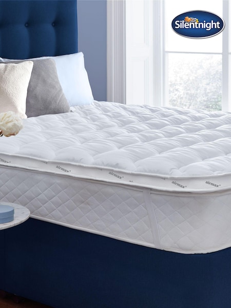 Silentnight White Airmax 500 5cm Mattress Topper (313380) | £39 - £60
