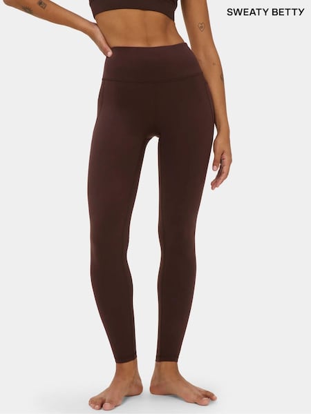 Espresso Brown - Sweaty Betty Ultimate Studio Leggings