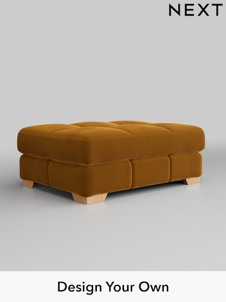 Plush Velvet Easy Clean/Mustard Yellow Brooke Deep Sit (314927) | £599
