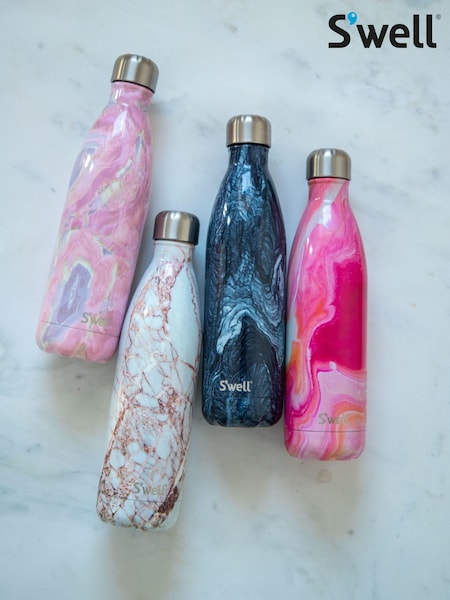 S’well Rose Pink 500ml Stainless Steel Water Bottle (316194) | £30