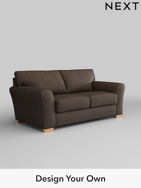 Antiqued Leather/Dark Brown Michigan Leather (316650) | £1,725