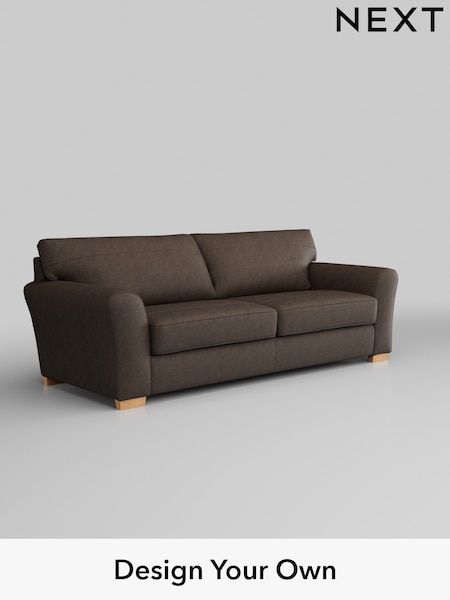 Antiqued Leather/Dark Brown Michigan Leather (316650) | £1,925