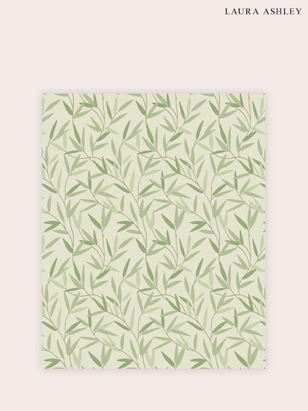 Laura Ashley Hedgerow Willow Leaf A4 Wallpaper Sample (317487) | £1
