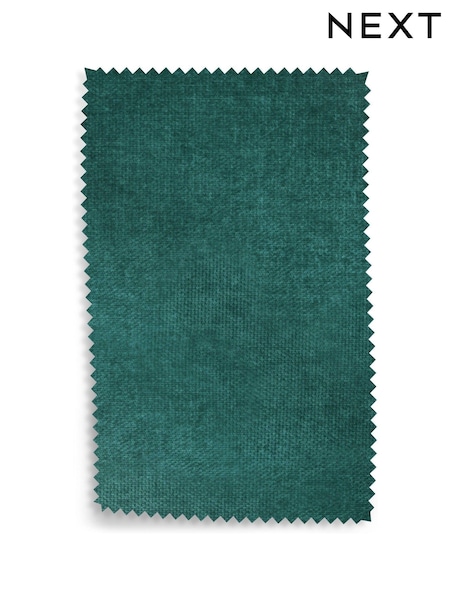 Dark Juniper Fabric By The Metre Fine Chenille (319236) | £100 - £400