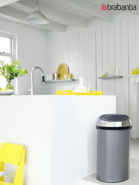 Brabantia Platinum 60L Touch Bin (319854) | £126