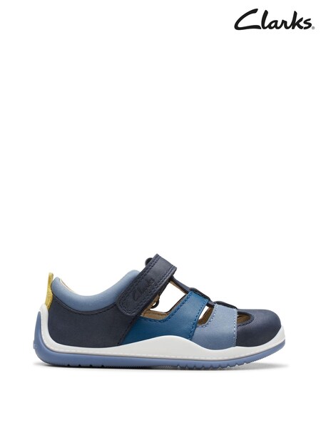 Clarks Blue Combi Noodle Sun Sandals (320850) | £18