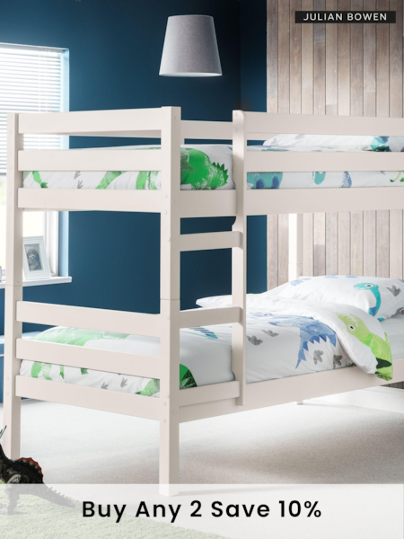 Julian Bowen White Kids Bunk Bed (321134) | £335