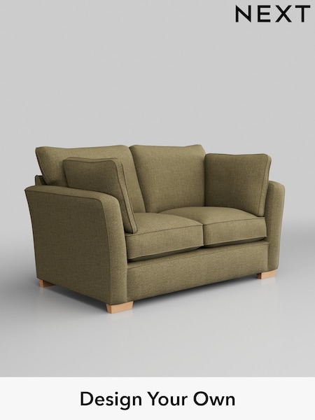 Chunky Weave/Dark Moss Green Heath Highback (321232) | £1,025