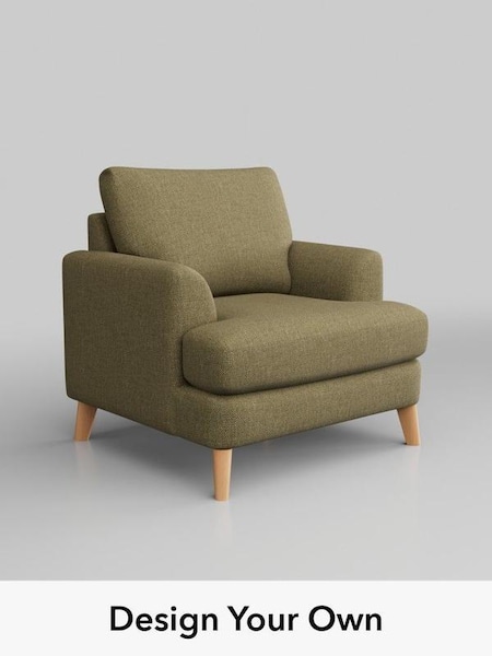 Chunky Weave/Dark Moss Green Parker (321758) | £875