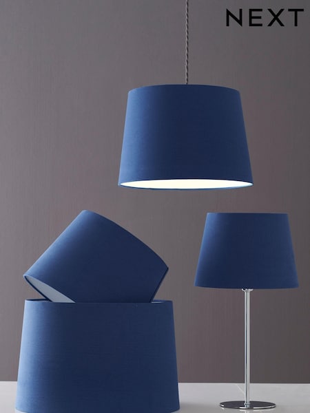 Navy Lamp Shade Ceiling Light (322793) | £18 - £25