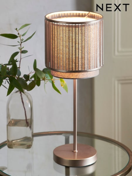 Brass Jada Touch Table Lamp (323776) | £42