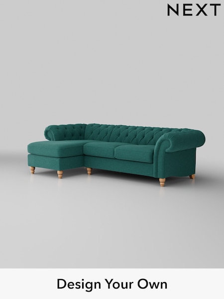Fine Chenille Easy Clean/Dark Juniper Green Gosford Ii Deep Sit (324148) | £2,525