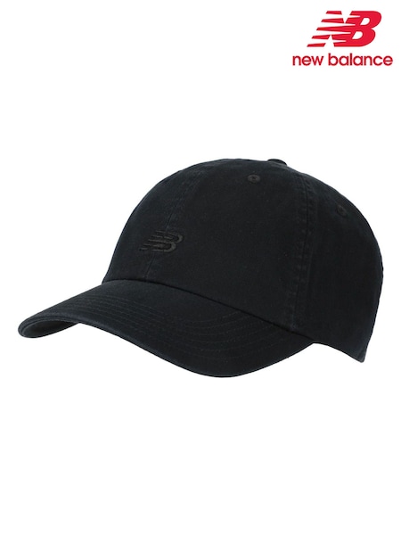 Black - Regular New Balance 6 Panel Classic Hat V 2.0