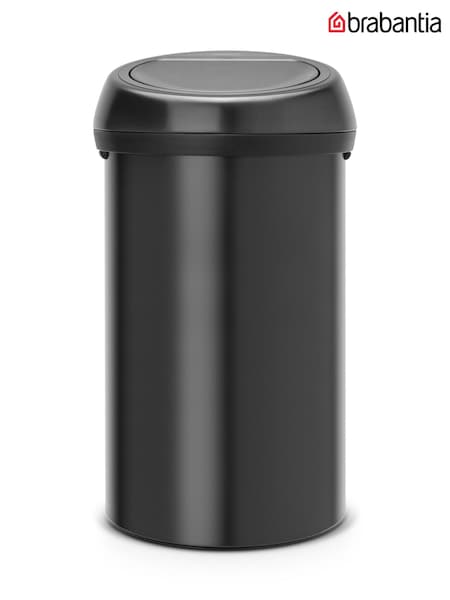 Brabantia Matt Black 60L Touch Bin (324470) | £175