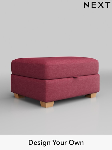 Fine Chenille Easy Clean/Mid Raspberry Pink Heath Highback (325570) | £475