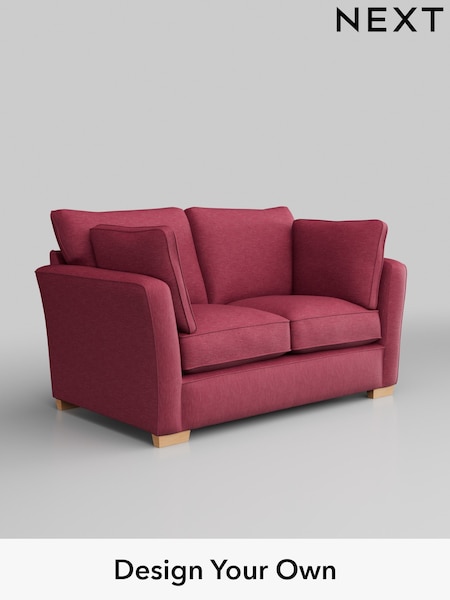 Fine Chenille Easy Clean/Mid Raspberry Pink Heath Highback (325570) | £1,025