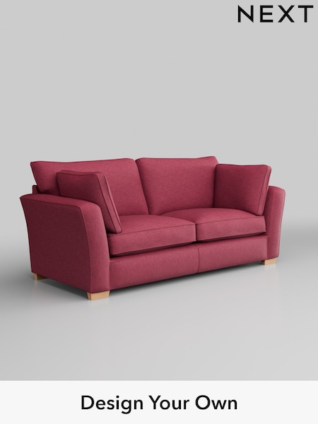 Fine Chenille Easy Clean/Mid Raspberry Pink Heath Highback (325570) | £1,325