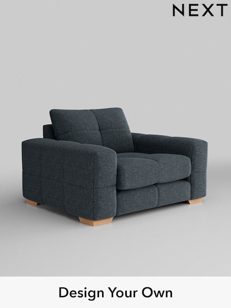 Chunky Chenille/Dark Navy Blue Brooke Deep Sit (325736) | £1,325