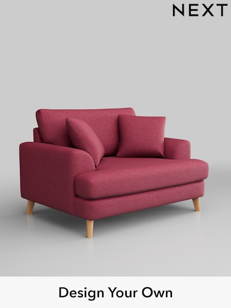 Fine Chenille Easy Clean/Mid Raspberry Pink Parker (325761) | £1,075