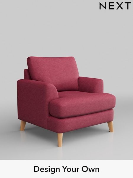 Fine Chenille Easy Clean/Mid Raspberry Pink Parker (325761) | £875