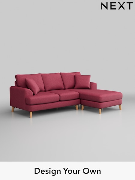 Fine Chenille Easy Clean/Mid Raspberry Pink Parker (325761) | £1,775