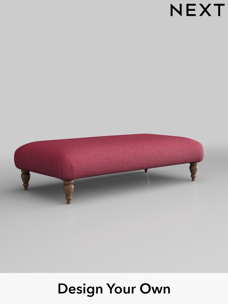 Fine Chenille Easy Clean/Mid Raspberry Pink Erin Deep Relaxed Sit (325849) | £475