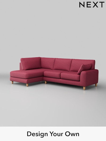 Fine Chenille Easy Clean/Mid Raspberry Pink Campbell (325887) | £1,875