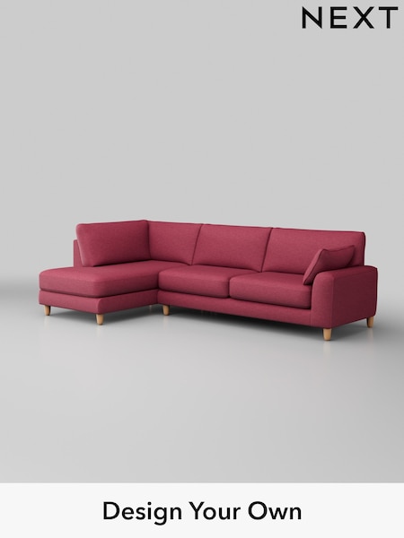 Fine Chenille Easy Clean/Mid Raspberry Pink Campbell (325887) | £1,975
