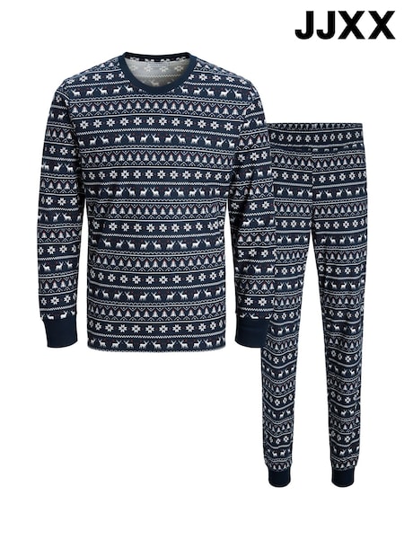 Blue - Jjxx Christmas Lounge Pyjamas Set