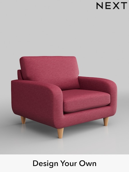 Fine Chenille Easy Clean/Mid Raspberry Pink Camden (326633) | £650