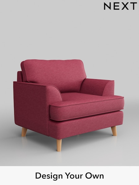 Fine Chenille Easy Clean/Mid Raspberry Pink Peyton (326696) | £625