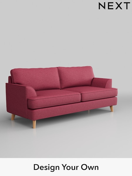 Fine Chenille Easy Clean/Mid Raspberry Pink Peyton (326696) | £1,075
